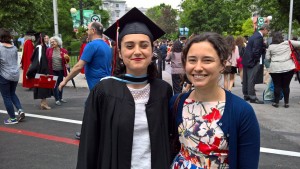 Cora and Jessica at McGill convocation